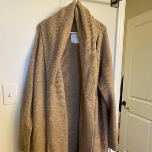 Anthropologie Shawl Sweater